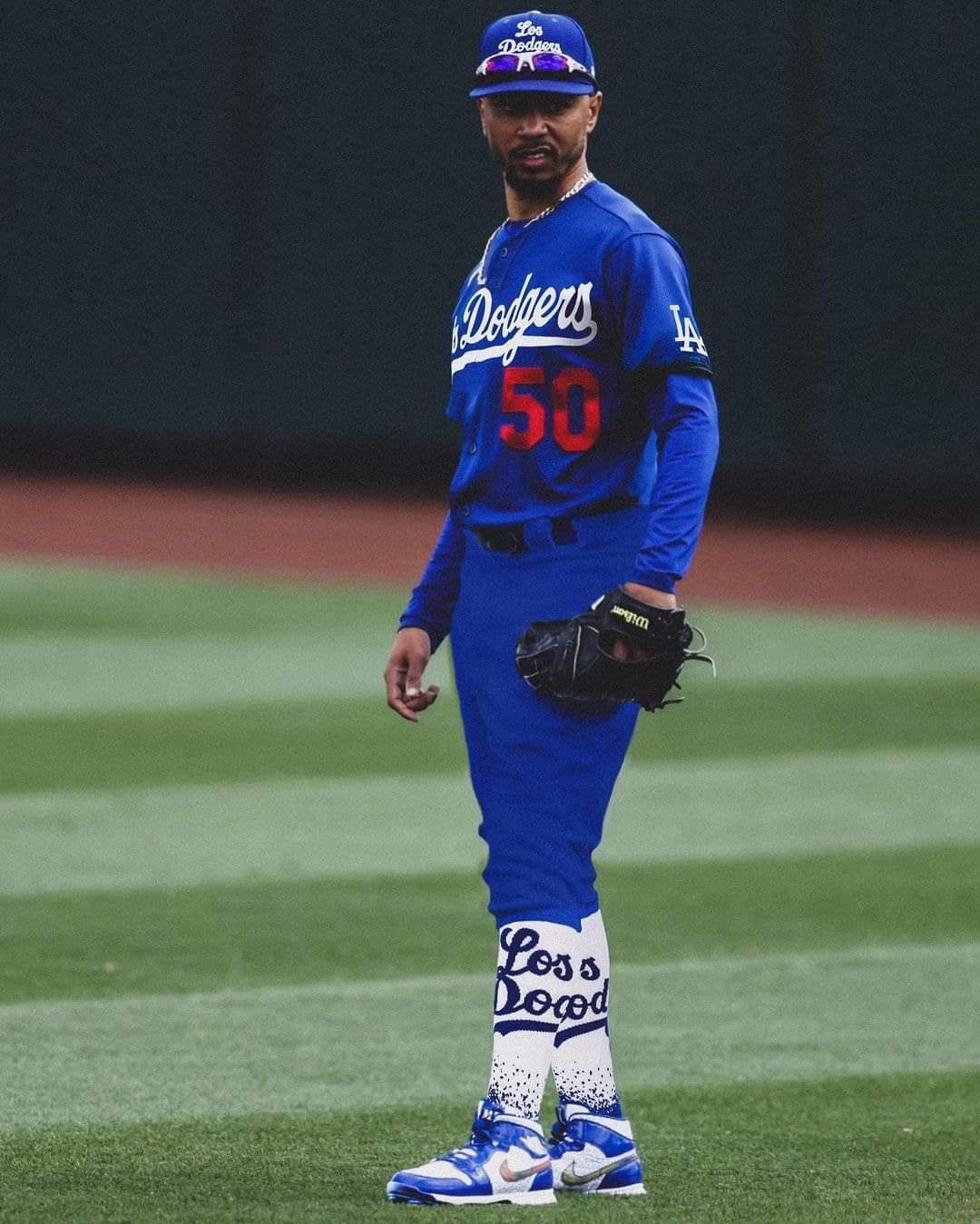 El uniforme digno de un equipo - Dodgers de Los Ángeles
